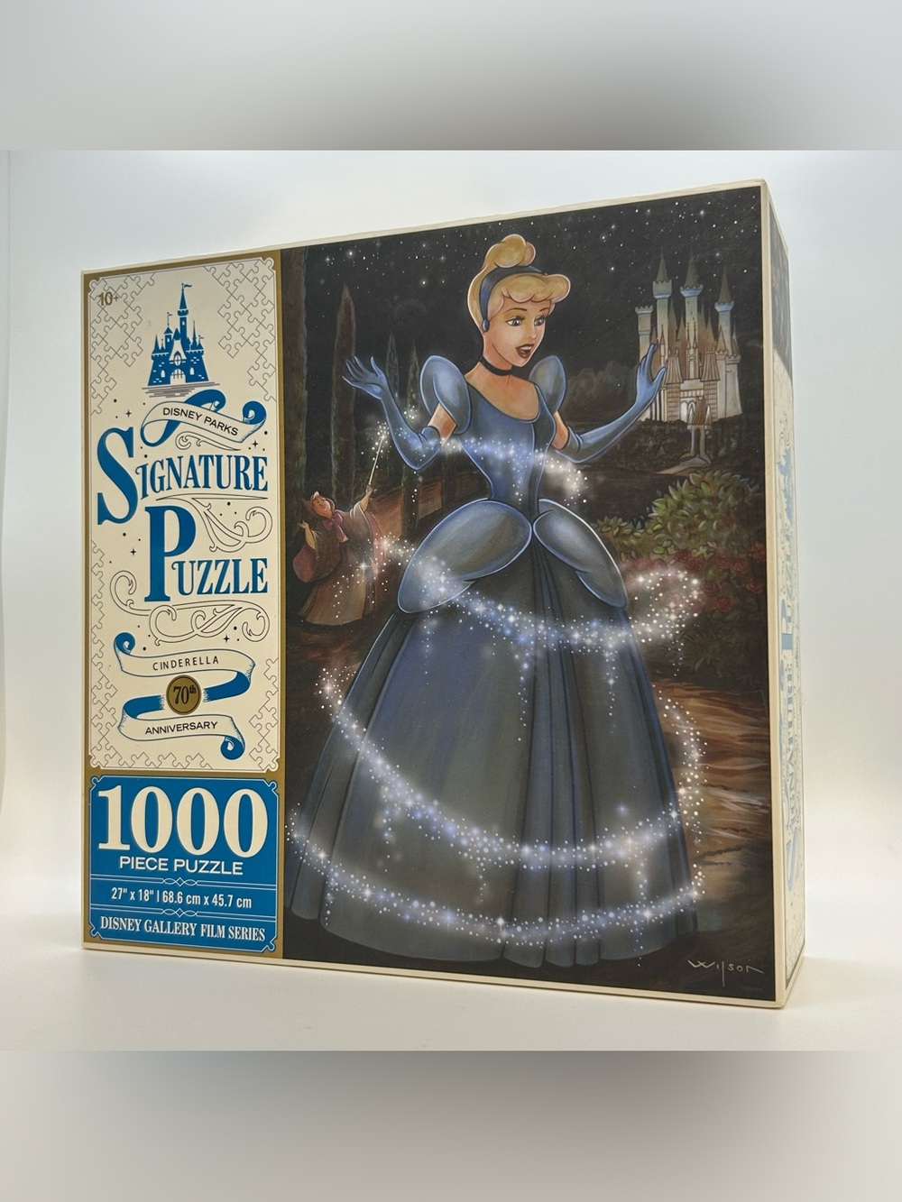 Puzzle Disney Parks Signature Cinderella 1000 Pc 70th Anniversary Film Series